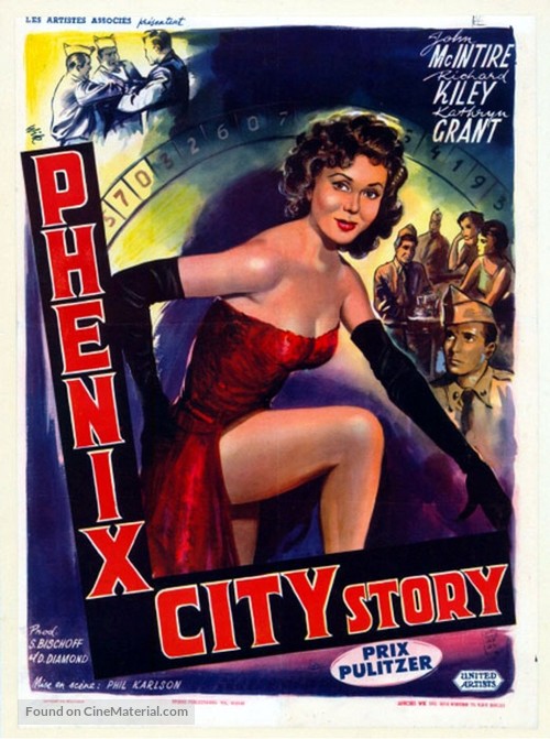 The Phenix City Story - Belgian Movie Poster