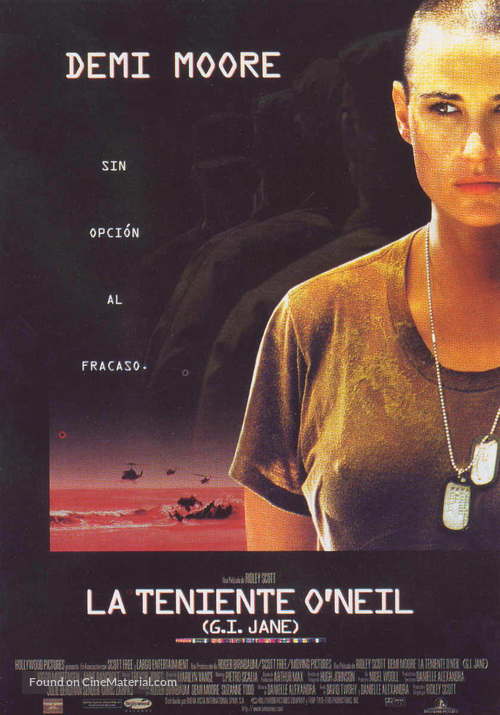 G.I. Jane - Spanish Movie Poster