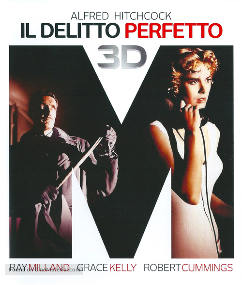 Dial M for Murder - Italian Blu-Ray movie cover
