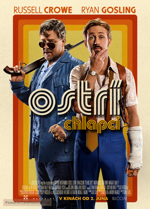 The Nice Guys - Slovak Movie Poster