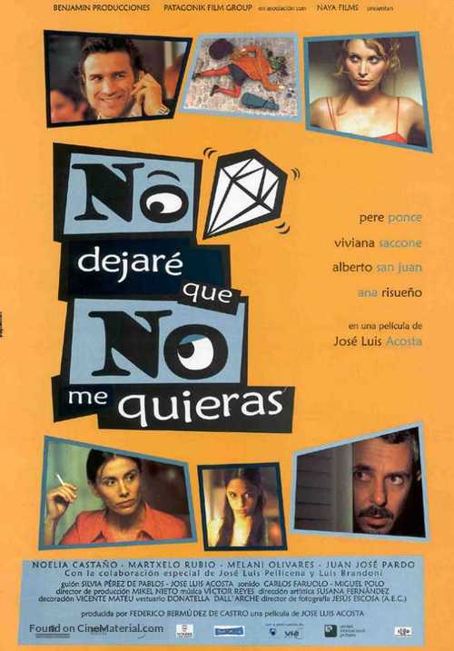 No dejar&eacute; que no me quieras - Spanish poster