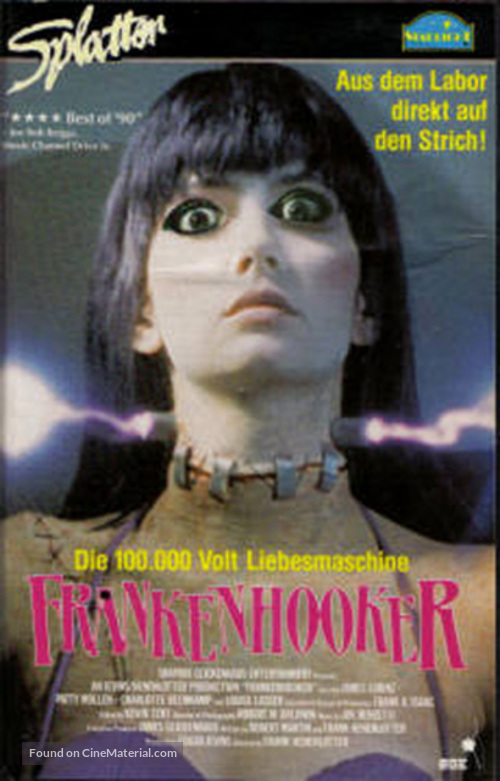 Frankenhooker - German VHS movie cover