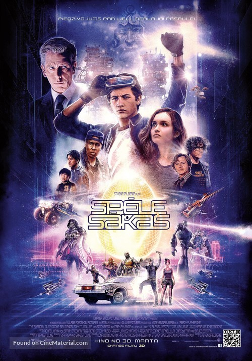 Ready Player One - Latvian Movie Poster