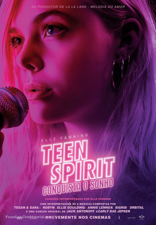 Teen Spirit - Portuguese Movie Poster