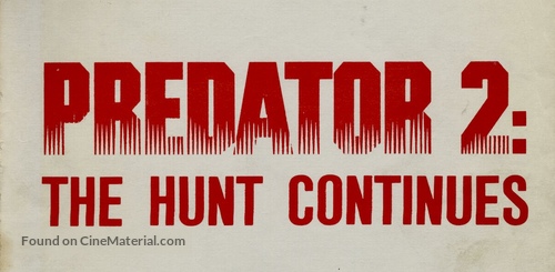 Predator 2 - Logo