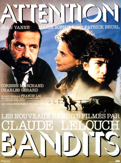 Attention bandits! - French Movie Poster