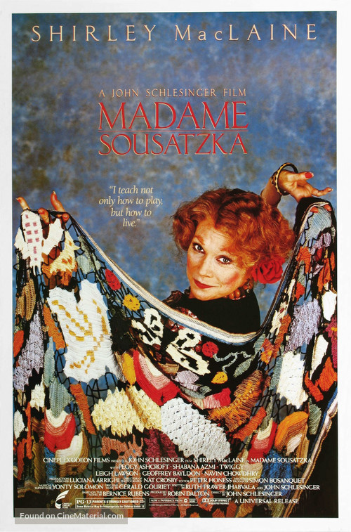 Madame Sousatzka - Movie Poster