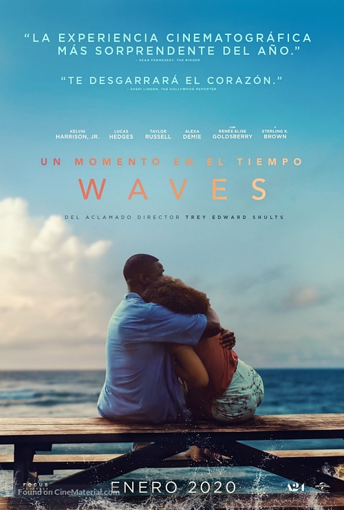 Waves - Spanish Movie Poster