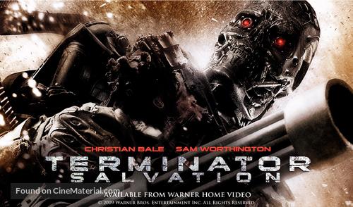 Terminator Salvation - Video release movie poster