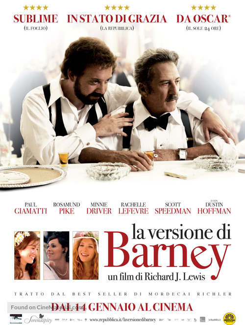 Barney&#039;s Version - Italian Movie Poster