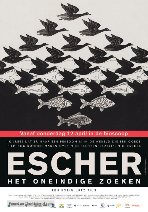 Escher: Het Oneindige Zoeken - Dutch Movie Poster