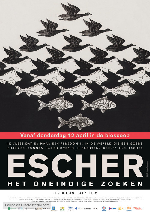 Escher: Het Oneindige Zoeken - Dutch Movie Poster