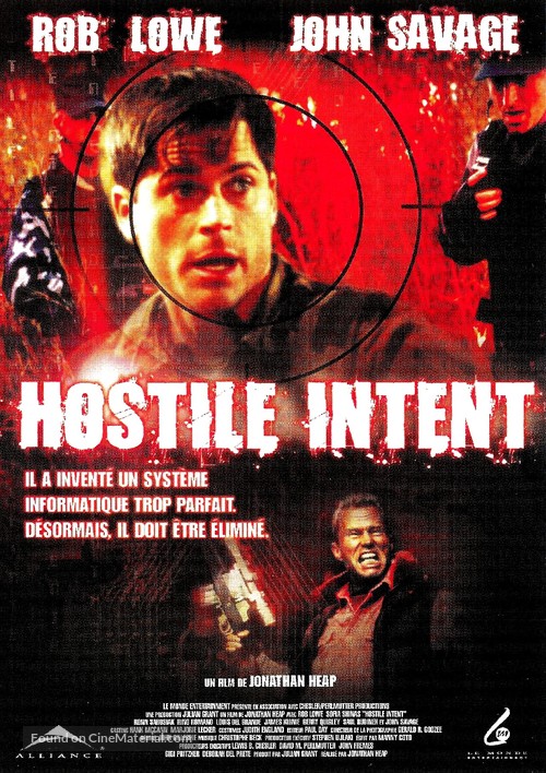 Hostile Intent - French DVD movie cover