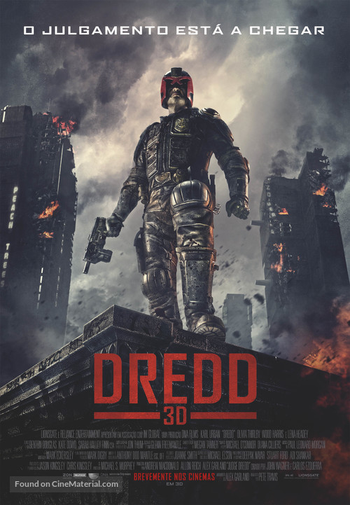 Dredd - Portuguese Movie Poster