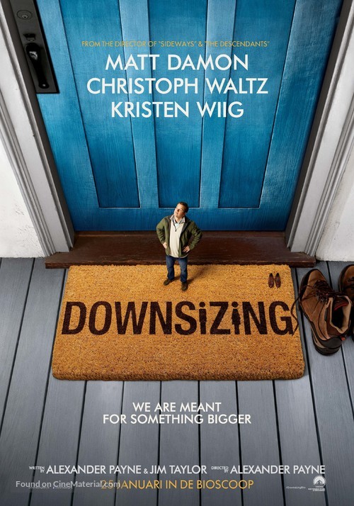 Downsizing - Dutch Movie Poster