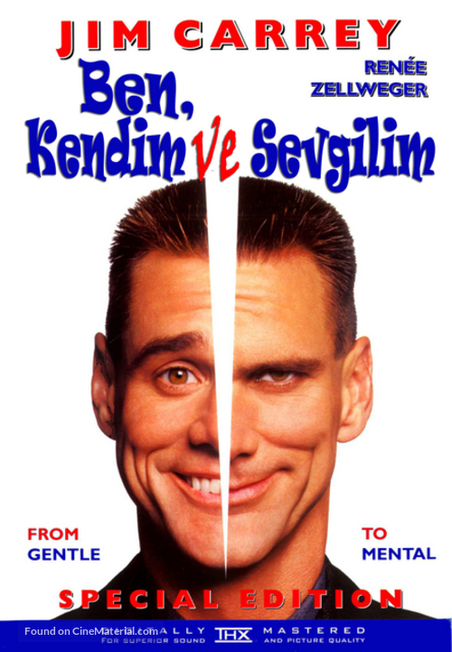 Me, Myself &amp; Irene - Turkish DVD movie cover