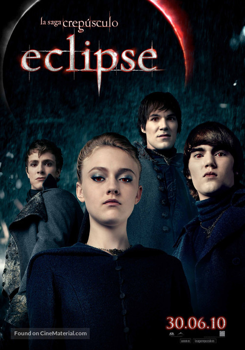 The Twilight Saga: Eclipse - Spanish Movie Poster