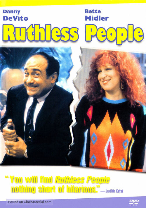 Ruthless People - DVD movie cover