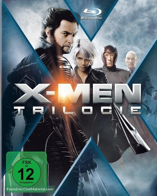 X-Men - German Blu-Ray movie cover