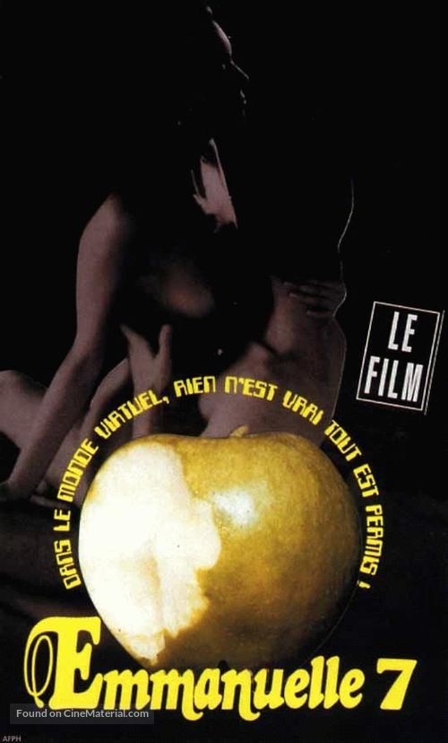 Emmanuelle au 7&egrave;me ciel - French VHS movie cover