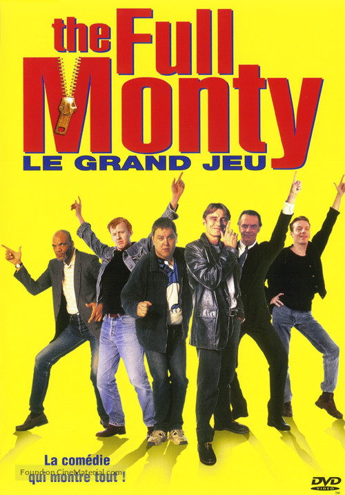 The Full Monty - French Movie Cover
