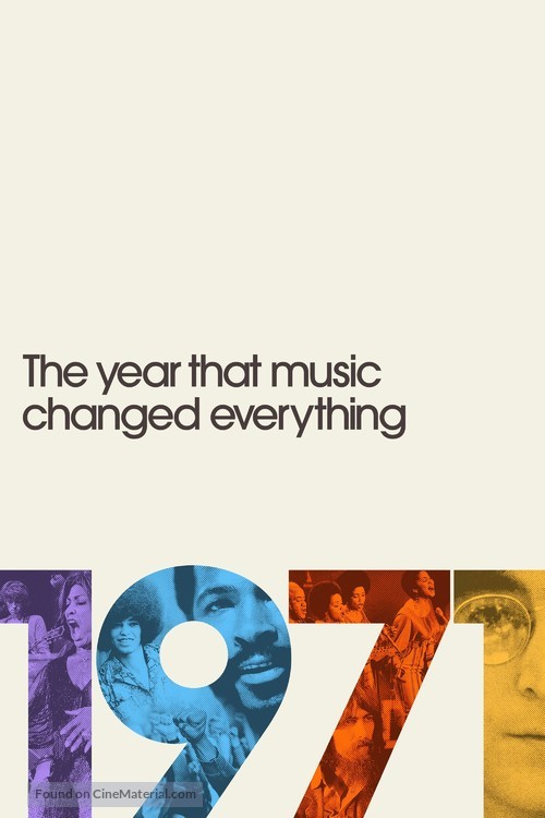 &quot;1971: The Year That Music Changed Everything&quot; - International Movie Cover