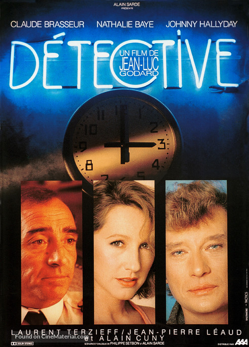 D&eacute;tective - French Movie Poster
