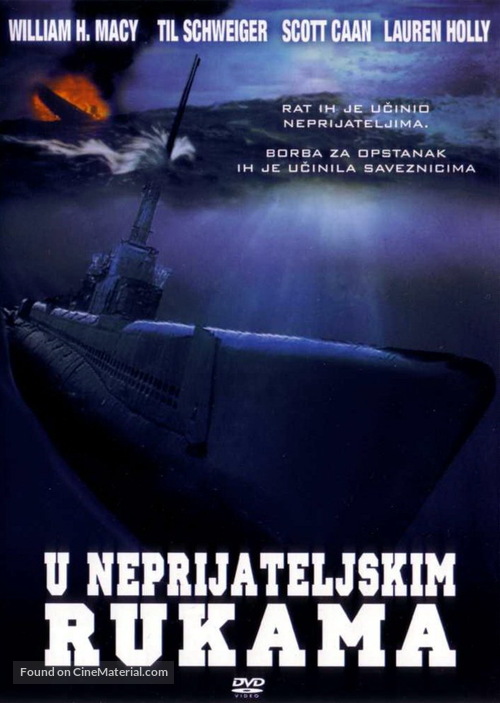 In Enemy Hands - Croatian Movie Cover