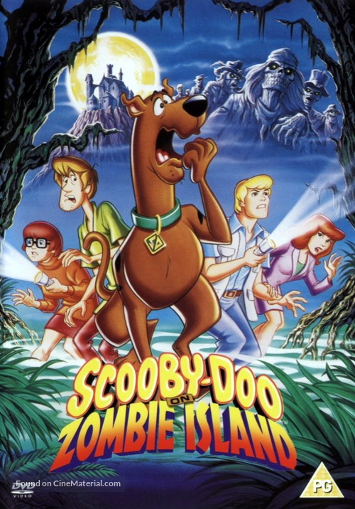 Scooby-Doo on Zombie Island - British Movie Cover