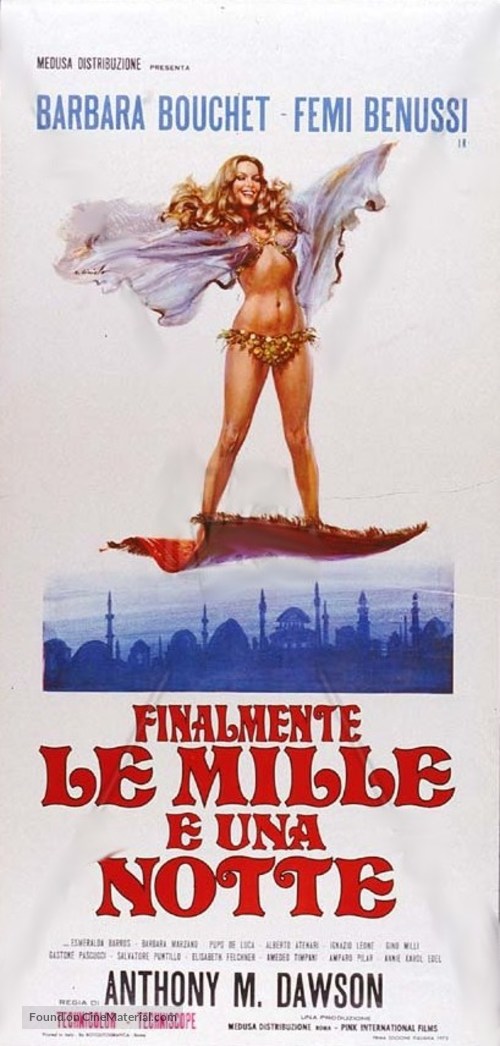 Finalmente... le mille e una notte - Italian Movie Poster