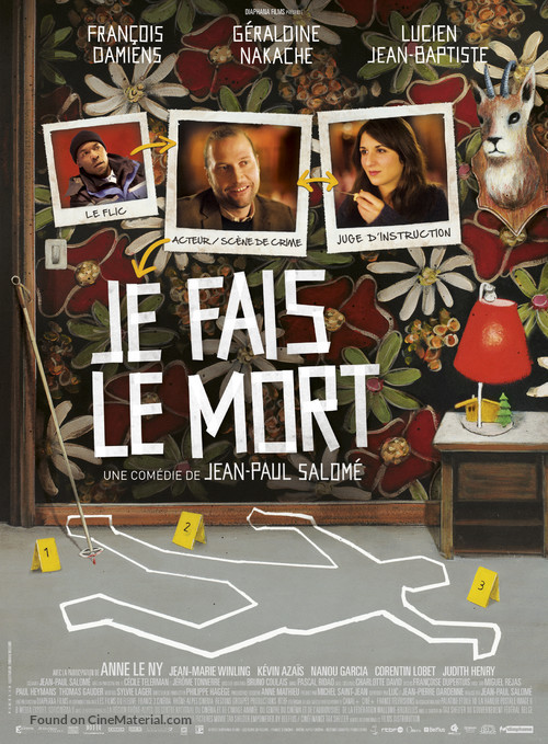 Je fais le mort - French Movie Poster