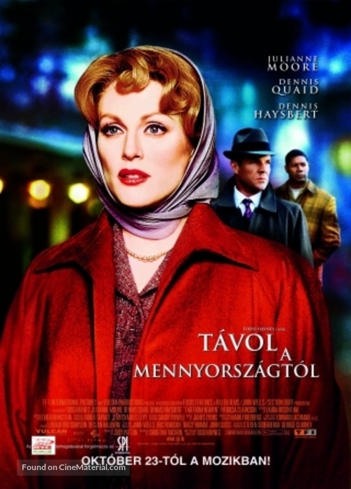 Far From Heaven - Hungarian poster