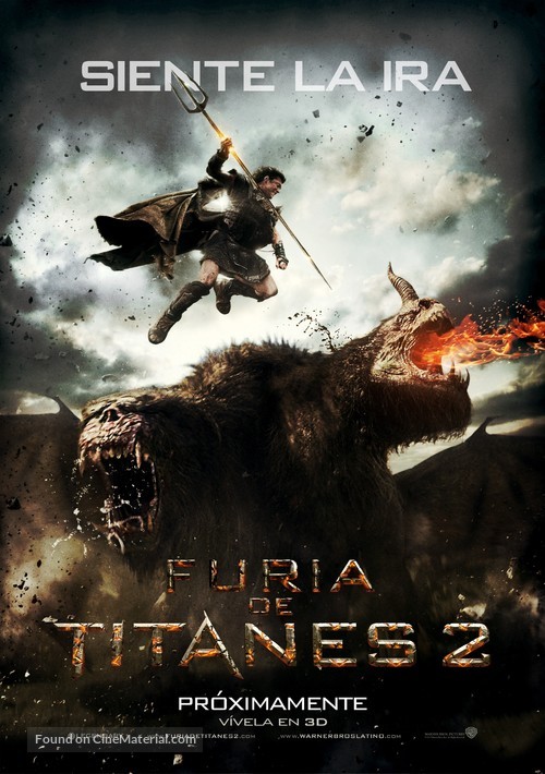 Wrath of the Titans - Mexican Movie Poster