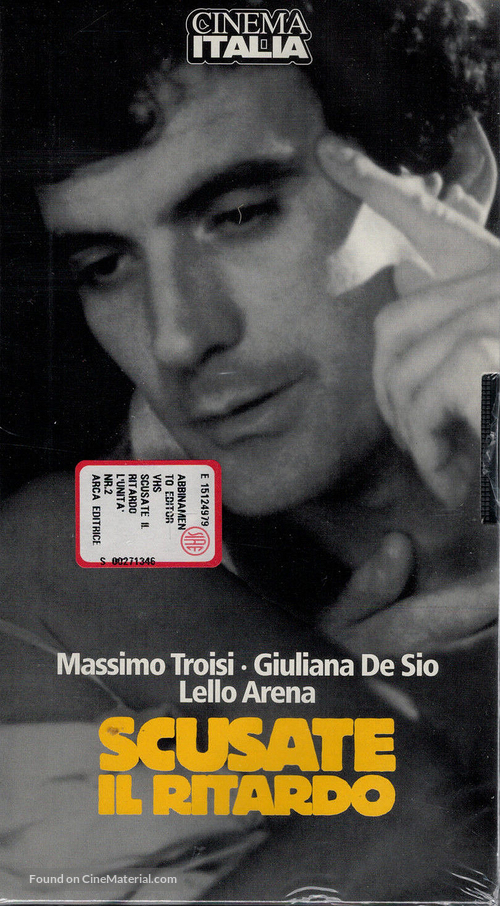 Scusate il ritardo - Italian Movie Cover