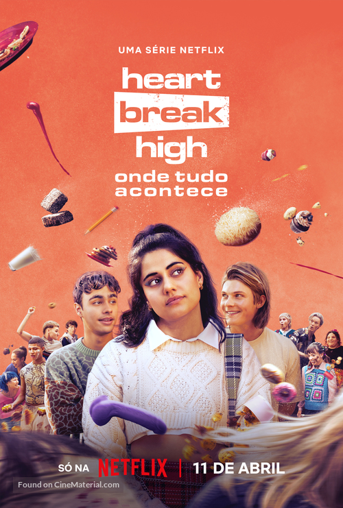 &quot;Heartbreak High&quot; - Brazilian Movie Poster