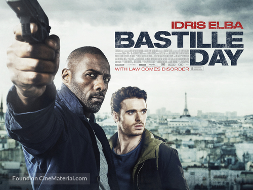 Bastille Day - British Movie Poster