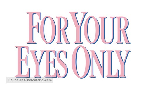 For Your Eyes Only - Logo