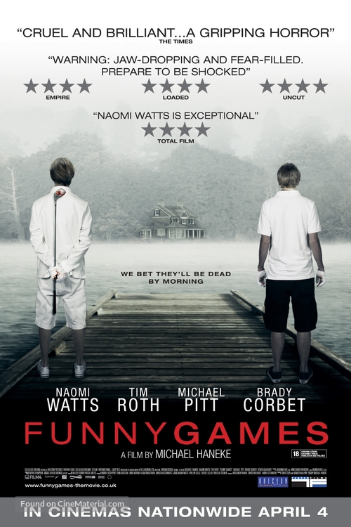 Funny Games U.S. - British Movie Poster