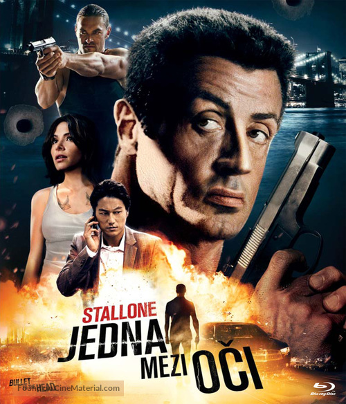 Bullet to the Head - Czech Blu-Ray movie cover