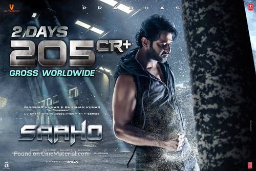 Saaho - Indian Movie Poster