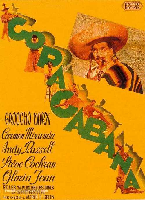 Copacabana - French Movie Poster
