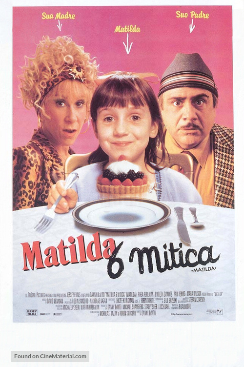 Matilda - Italian Theatrical movie poster