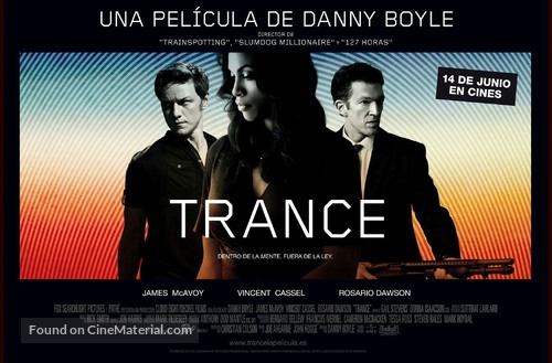 Trance - Spanish Movie Poster