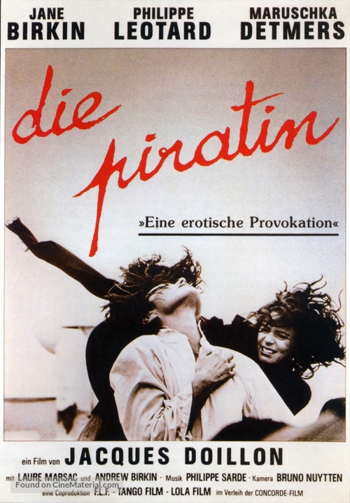 La pirate - German Movie Poster