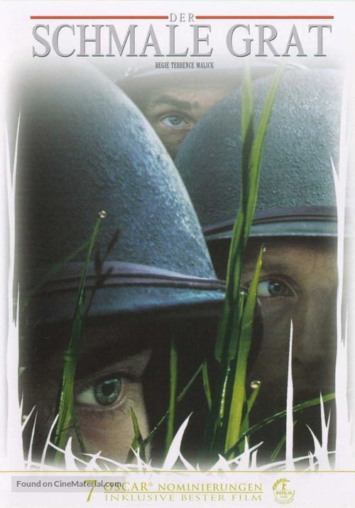 The Thin Red Line - German Movie Cover