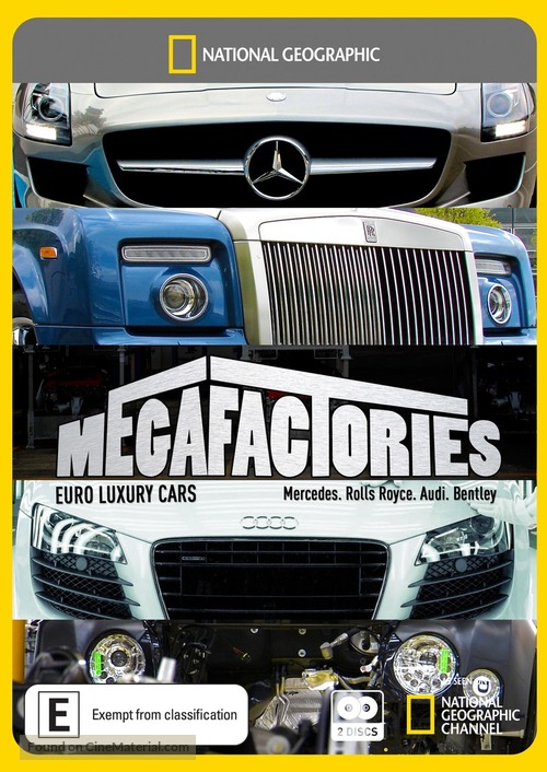 &quot;Megafactories&quot; - Australian DVD movie cover