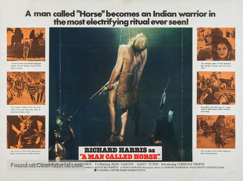A Man Called Horse - British Movie Poster