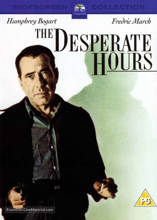 The Desperate Hours - British Movie Cover