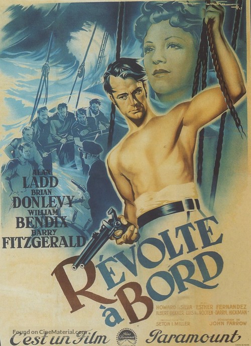 Two Years Before the Mast - French Movie Poster