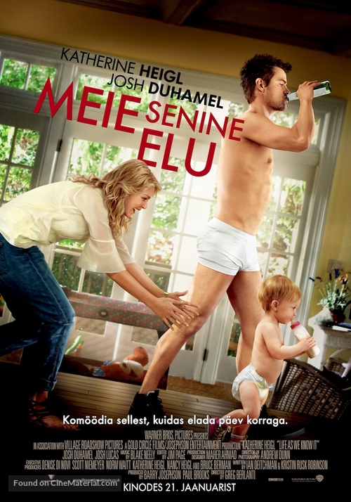 Life as We Know It - Estonian Movie Poster